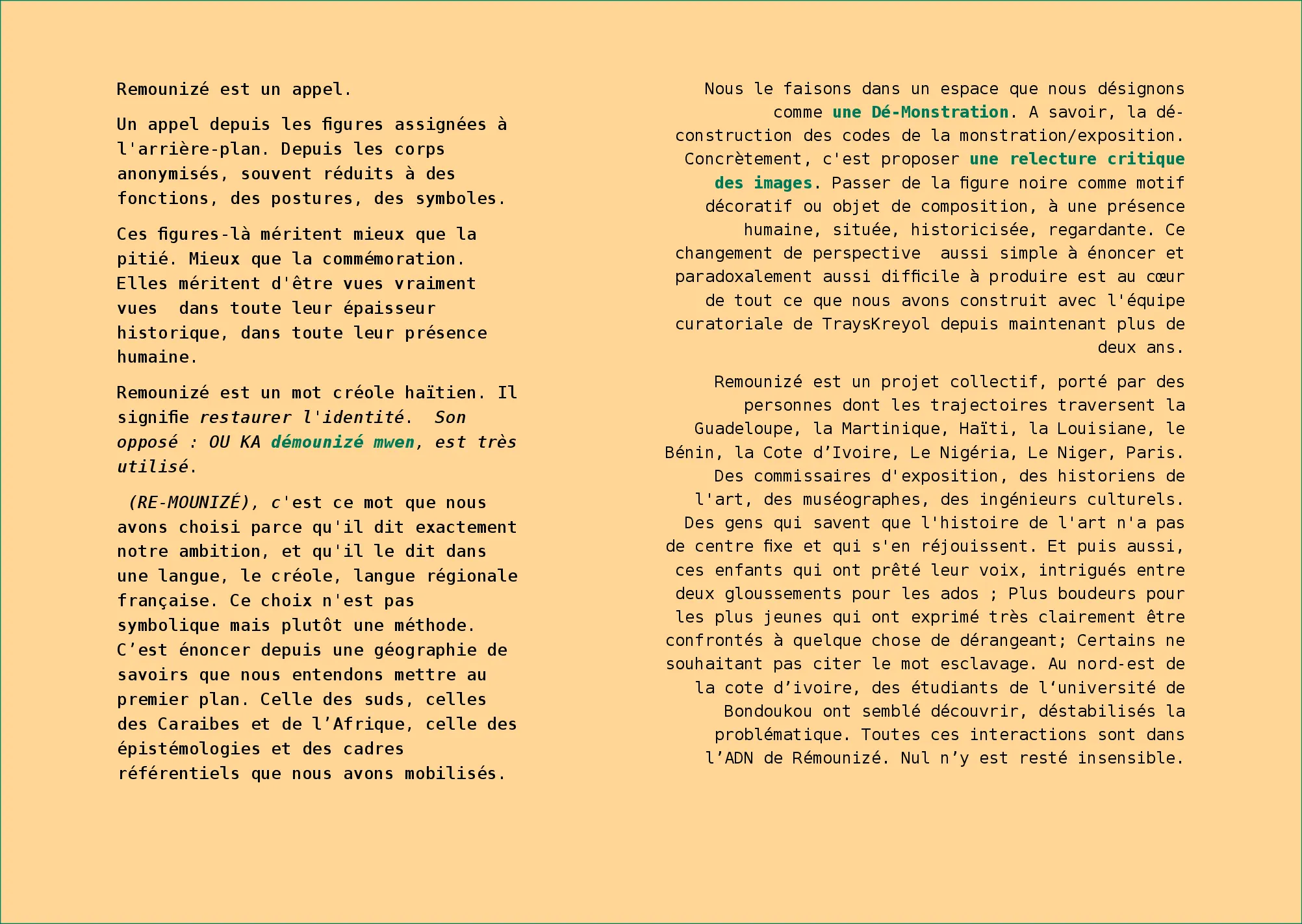 Remounizé fanzine — view 8 of 25