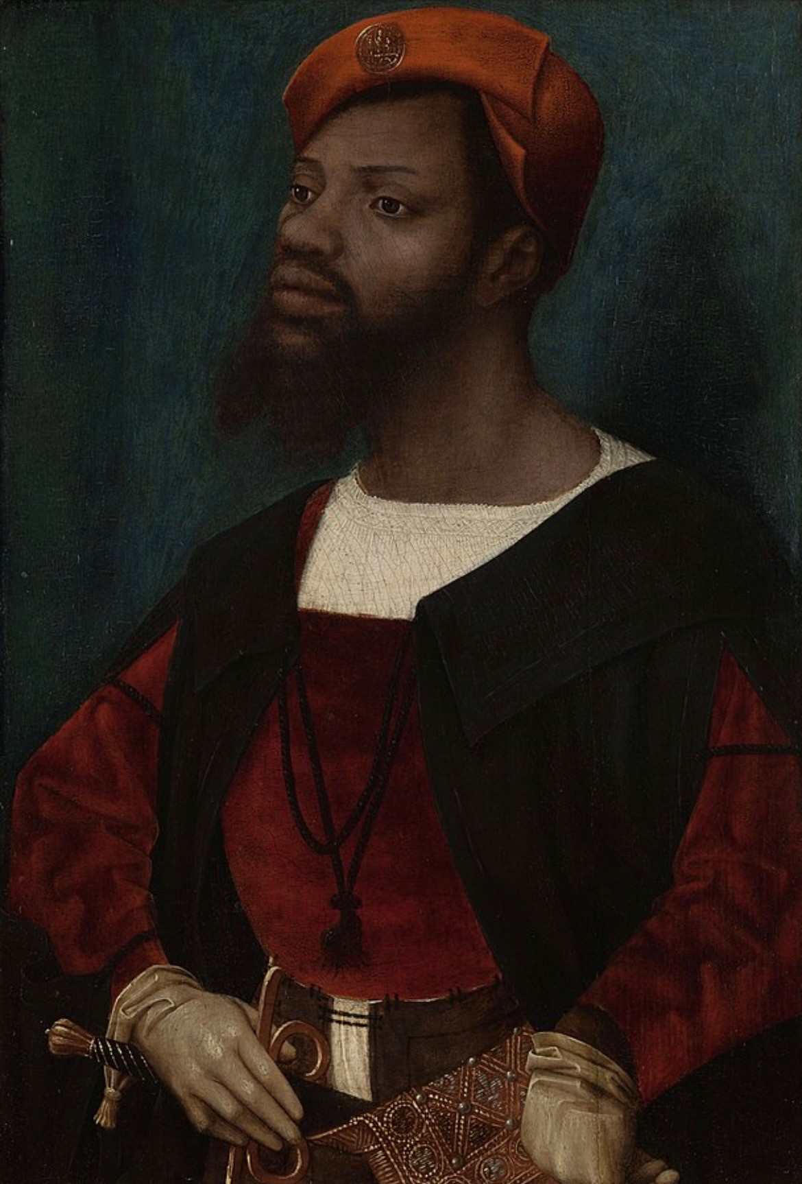 Portrait of an African Man, Jan Mostaert